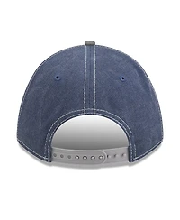 New Era Men's Navy/Gray Dallas Cowboys 9FORTY Felt A-Frame Adjustable Hat