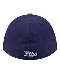 New Era Men's Navy/Light Blue Tampa Bay Rays Rope M-Crown A-Frame 39THIRTY Flex Hat