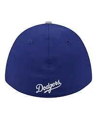 New Era Men's Royal/Gray Los Angeles Dodgers Rope M-Crown A-Frame 39THIRTY Flex Hat