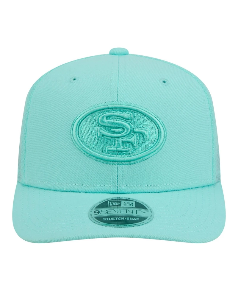 New Era Men's Mint San Francisco 49ers Color Pack 9SEVENTY Adjustable Hat