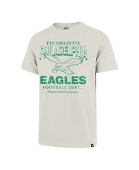 47 Brand Men's Natural Philadelphia Eagles Head On Scrum T-Shirt