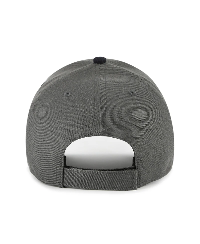 '47 Brand Men's Charcoal Las Vegas Raiders Split Block Mvp Adjustable Hat