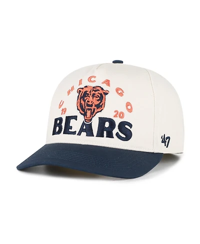 47 Brand Men's Natural Chicago Bears Arcitext Hitch Adjustable Hat