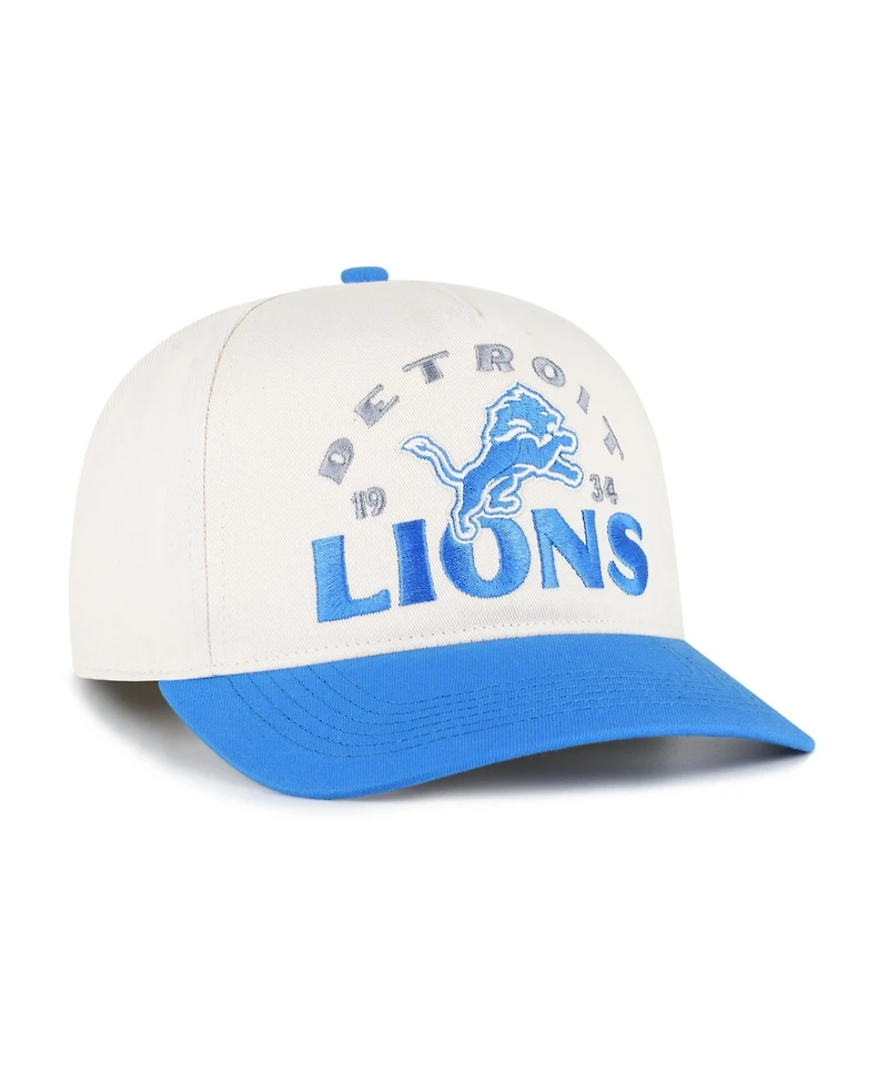 47 Brand Men's Natural Detroit Lions Arcitext Hitch Adjustable Hat