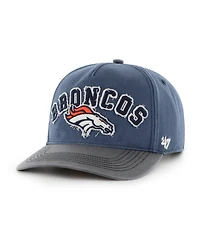 47 Brand Men's Navy Denver Broncos Calderwood Well Worn Hitch Adjustable Hat
