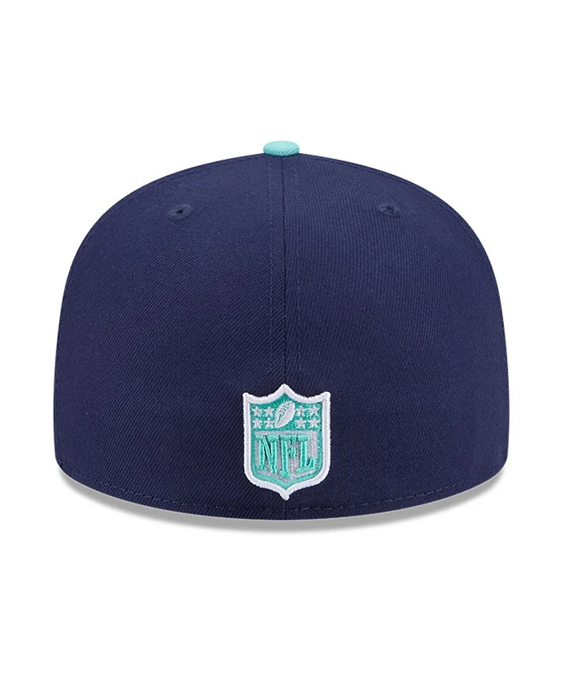 New Era Men's Navy/Light Blue Dallas Cowboys Two-Tone Color Pack 59FIFTY Fitted Hat