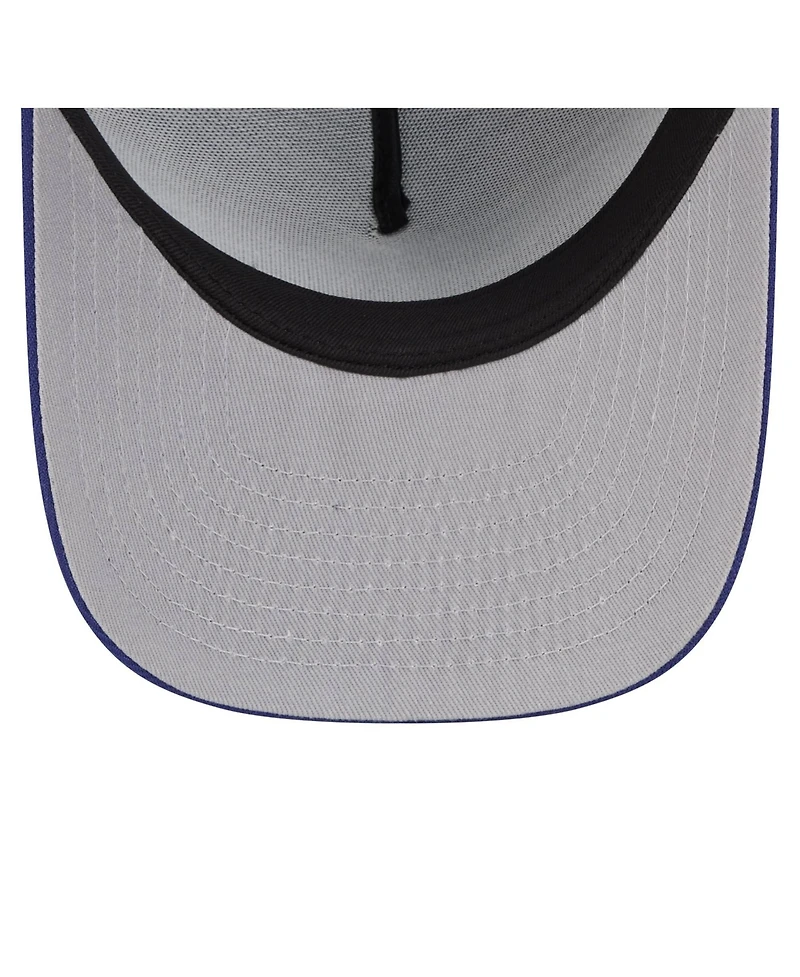 New Era Big Boys and Girls Royal Los Angeles Dodgers Logo Fade A-Frame 9FIFTY Snapback Hat