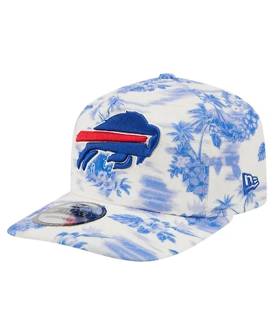 New Era Men's White Buffalo Bills Tropics 19TWENTY Adjustable Hat