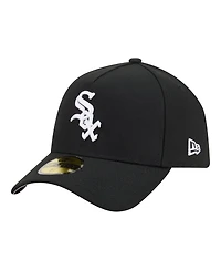 New Era Men's Black Chicago White Sox A-Frame 59FORTY Fitted Hat
