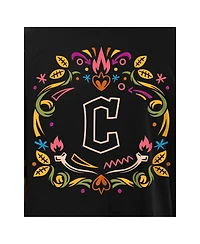 New Era Men's Black Cleveland Guardians Dia de los Muertos T-Shirt