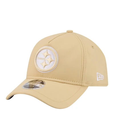 New Era Men's Tan Pittsburgh Steelers Apex 9FORTY Adjustable Hat