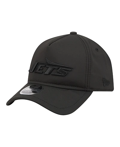 New Era Men's Black New York Jets Apex 9FORTY Adjustable Hat