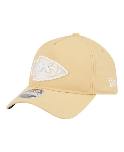 New Era Men's Tan Kansas City Chiefs Apex 9FORTY Adjustable Hat