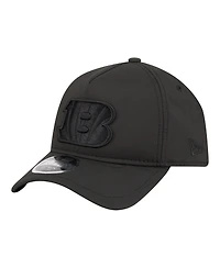 New Era Men's Black Cincinnati Bengals Apex 9FORTY Adjustable Hat