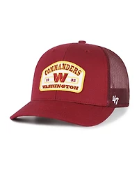 47 Brand Men's Burgundy Washington Commanders Roadway Adjustable Trucker Hat
