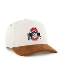 Carhartt x '47 Brand Men's Natural/Brown Ohio State Buckeyes Undyed Relaxed Hitch Adjustable Hat