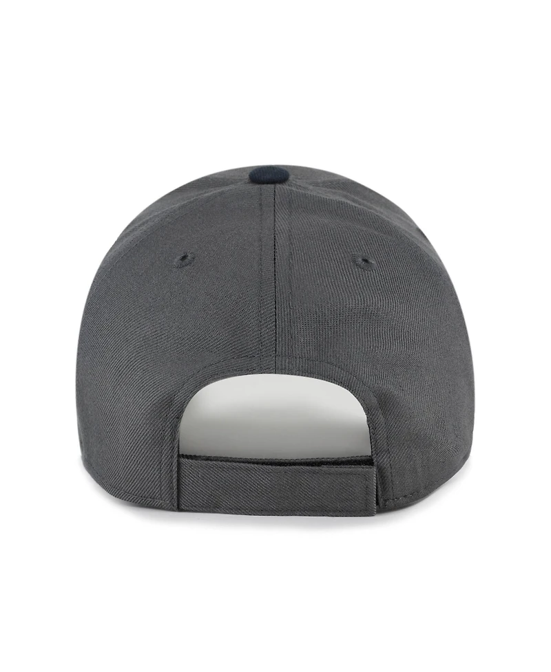 '47 Brand Men's Charcoal New England Patriots Split Block Mvp Adjustable Hat