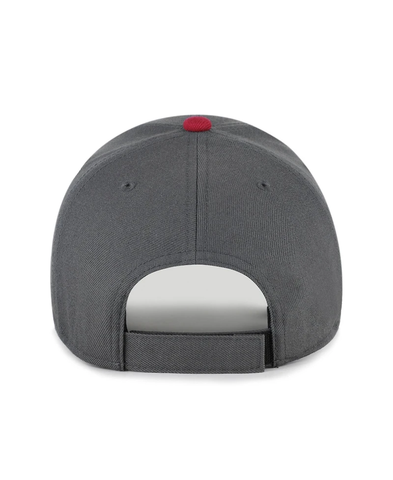 '47 Brand Men's Charcoal Washington Commanders Split Block Mvp Adjustable Hat