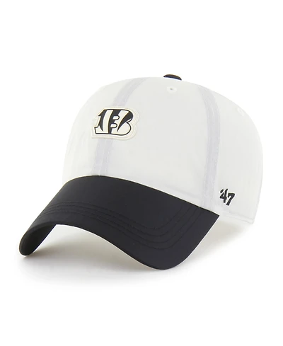 '47 Brand Men's Cream Cincinnati Bengals Modernia Clean Up Adjustable Hat