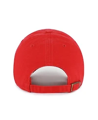 '47 Brand Men's Red Atlanta Falcons Throwback Graphic Clean Up Adjustable Hat
