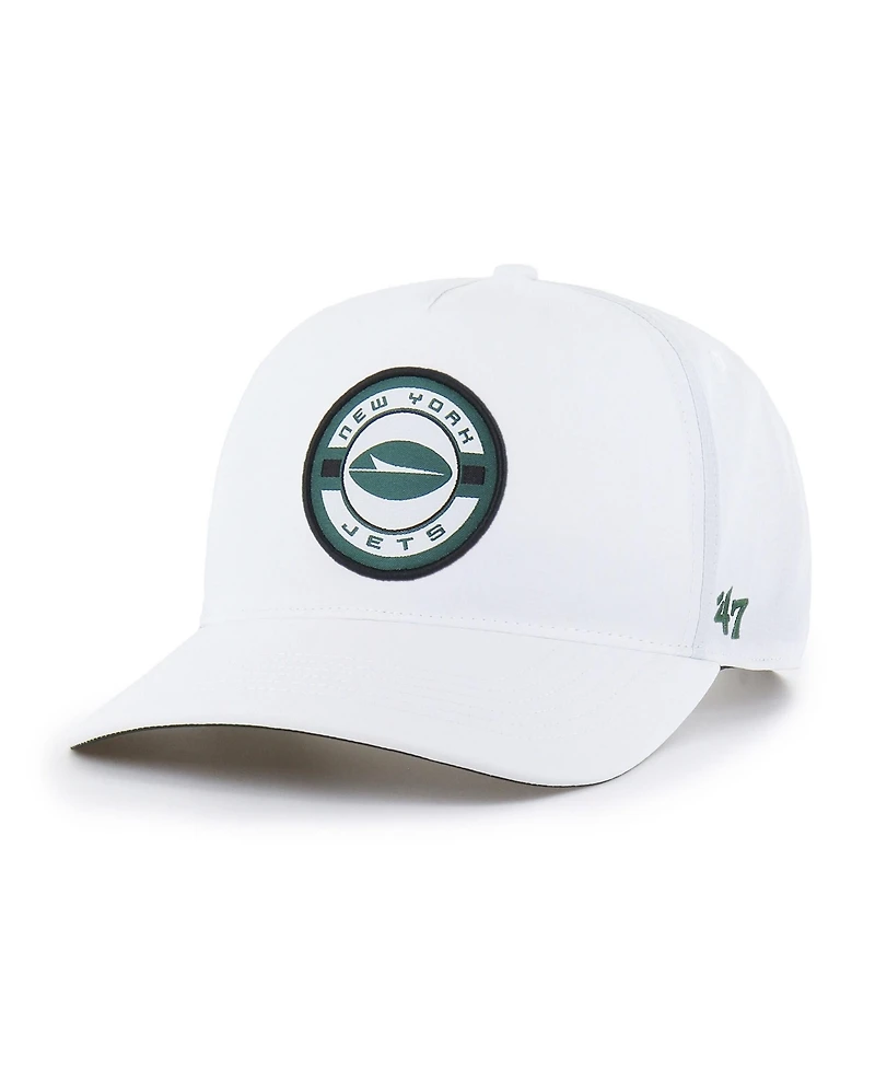 '47 Brand Men's White New York Jets Strand Adjustable Hitch Hat