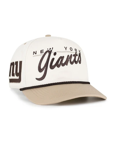 '47 Brand Men's Natural/Tan New York Giants Neutral Terrain Hitch Rope Adjustable Hat