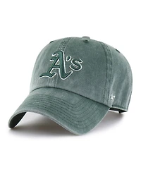 '47 Brand Men's Green Athletics Pigment Clean Up Adjustable Hat
