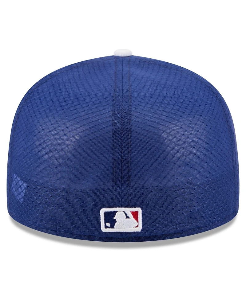 New Era Big Boys and Girls Royal Los Angeles Dodgers Batting Practice 59FIFTY Fitted Hat