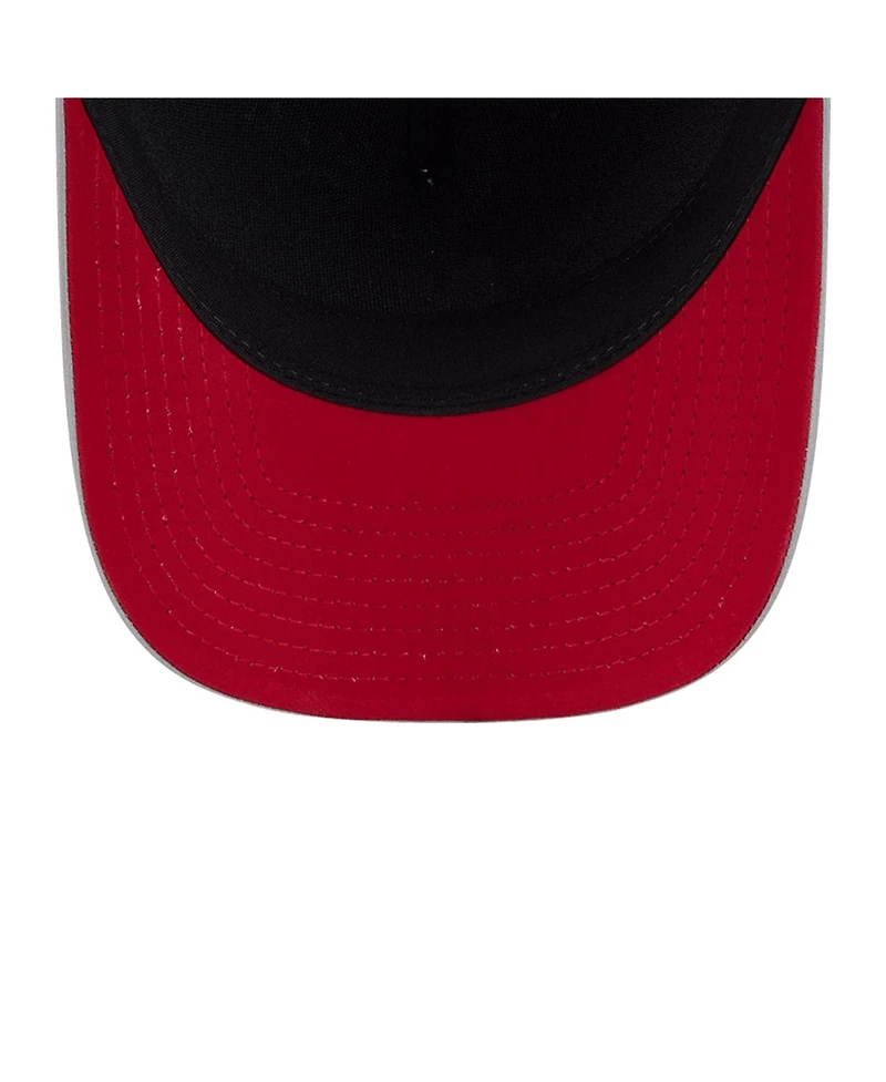 New Era Men's Gray Washington Nationals Micro Logo 9FORTY M-Crown A-Frame Adjustable Hat