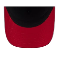 New Era Men's Gray Washington Nationals Micro Logo 9FORTY M-Crown A-Frame Adjustable Hat