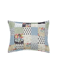Macy's Floral Patch Reversible Microfiber 3-piece Comforter Set