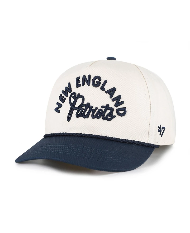 47 Brand Women's Natural New England Patriots Rope Script Hitch Adjustable Hat