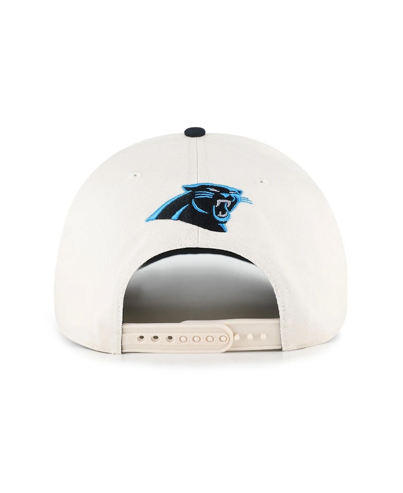 47 Brand Women's Natural Carolina Panthers Rope Script Hitch Adjustable Hat