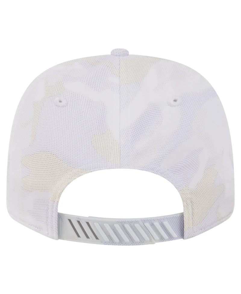 New Era Men's White Minnesota Vikings Camo Rope 9SEVENTY Adjustable Hat