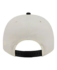 New Era Men's Cream/Black Las Vegas Raiders A-Frame 9FIFTY Snapback Hat