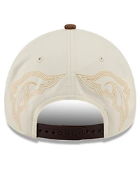 New Era Men's Stone San Diego Padres Western Stitch 9FORTY A-Frame Adjustable Hat