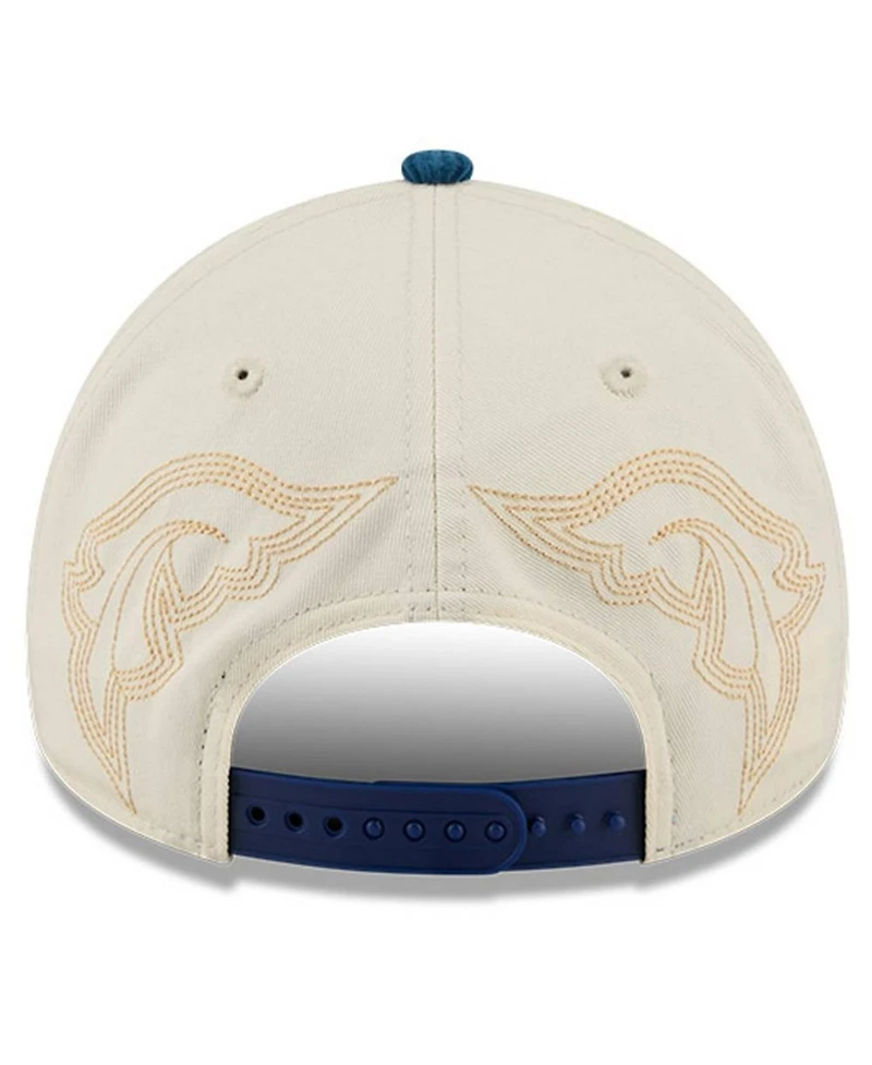 New Era Men's Stone Philadelphia Phillies Western Stitch 9FORTY A-Frame Adjustable Hat