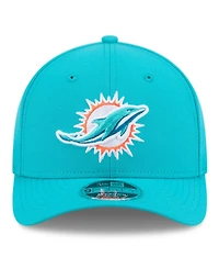 New Era Men's Aqua Miami Dolphins Spain Side Patch 9FORTY M-Crown Adjustable Hat