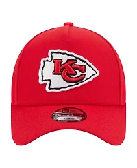 New Era Big Boys and Girls Red Kansas City Chiefs 9FORTY A-Frame Adjustable Hat