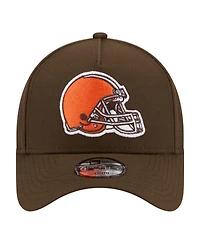 New Era Big Boys and Girls Brown Cleveland Browns 9FORTY A-Frame Adjustable Hat