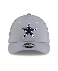 New Era Men's Gray Dallas Cowboys 39THIRTY M-Crown Flex Fit Hat