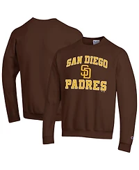 Champion Men's Brown San Diego Padres Heart Soul Power blend Sweatshirt