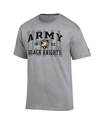 Champion Men's Heather Gray Army Black Knights Varsity T-Shirt