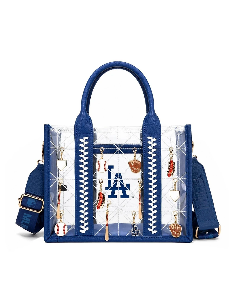 Montana West Los Angeles Dodgers Charmed Whipstitch Tote