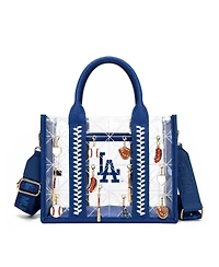 Montana West Los Angeles Dodgers Charmed Whipstitch Tote