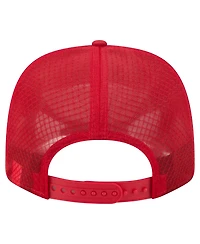 New Era Men's Red Tampa Bay Buccaneers Micro Badge 9SEVENTY Adjustable Hat