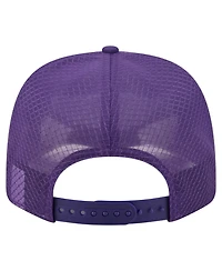 New Era Men's Purple Minnesota Vikings Micro Badge 9SEVENTY Adjustable Hat