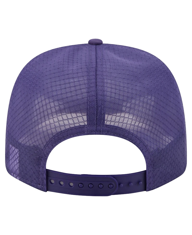New Era Men's Purple Baltimore Ravens Micro Badge 9SEVENTY Adjustable Hat