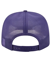 New Era Men's Purple Baltimore Ravens Micro Badge 9SEVENTY Adjustable Hat