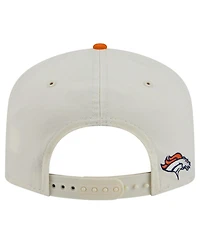 New Era Men's Cream Denver Broncos Script 19TWENTY Adjustable Hat